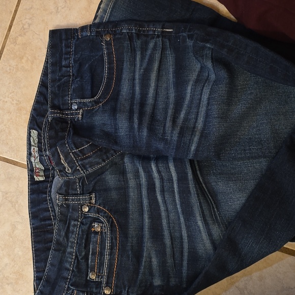 BKE Women's Boot Cut Jeans - Dark Blue - Picture 5 of 7